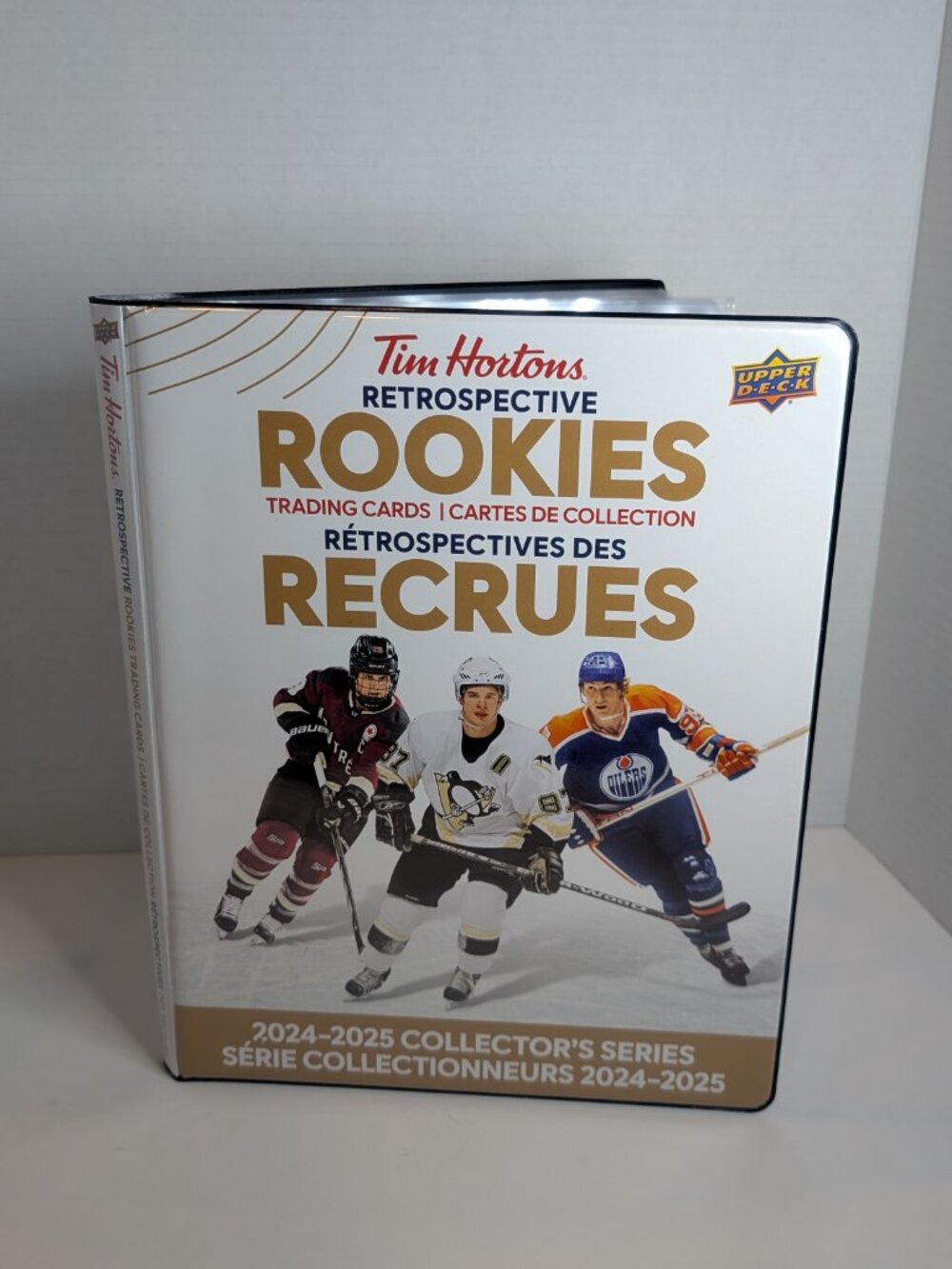 2024-2025 NEW Tim Horton Retro Rookies NHL Hockey Cards Binder Only - No Cards